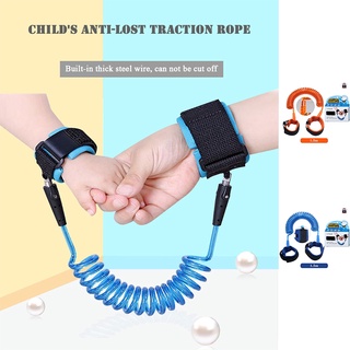 ◐❂✌Children's anti-lost rope baby outdoor safety belt 1.5m children walking traction rope cod