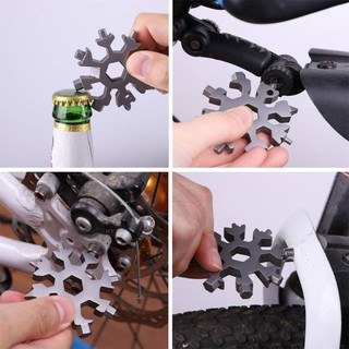LION Motorcycle 18-in-1 8-corner Snowflake Shape Multi-tool Wrench Combination Stainless Steel Porta (6)