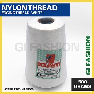 20000 METERS Nylon Edging Thread JUMBO white sinulid