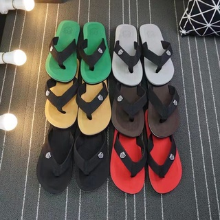 Men's trend beach slippers students non-slip wear-resistant flip-flops Korean casual slippers
