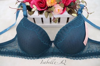 Isabelle.Q CUP A sexy lace bra with wire LH118