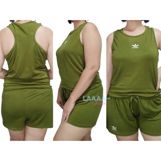 PLUS SIZE Racerback Terno Short Fits upto L to 2XL