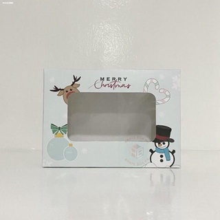 GIFT BOXBOX✌Snowman Christmas Preformed Pastry Box