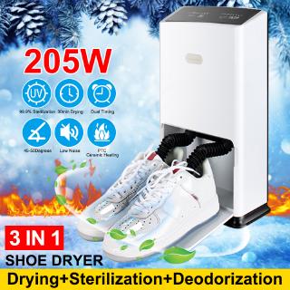 Drying, sterilization, deodorization, 205W shoe dryer, shoe warmer, household shoes, UV disinfection