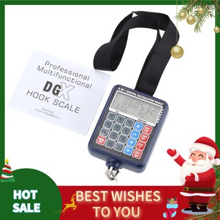 BGIR 50kg/10g Multi-functional Mini Digital Hanging Luggage Weight Scale Calculator Weighing Tool
