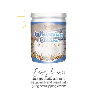 ☒SALE!!! Baker’s Delite / Baker’s Delight Whip Whipping Cream Paste (1Kg)