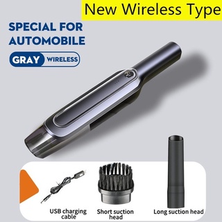 ♣【COD】Portable Car Vacuum Cleaner Handheld Mini Vacuum Cleaner USB Wireless Cordless Vacuum Cl