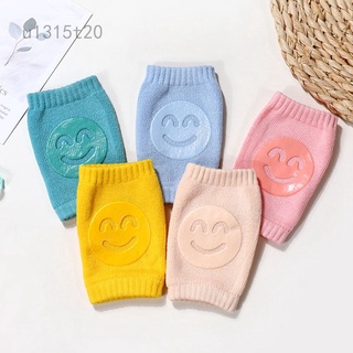 U1315t20 anyiruanjia Kids Non Slip Crawling Elbow Infants Toddlers Baby Accessories Smile Knee Pads Protector Safety Kneepad Leg Warmer Girls Boys|
