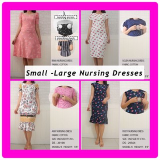 SMALL-LARGE Nursing/Breastfeeding Dress