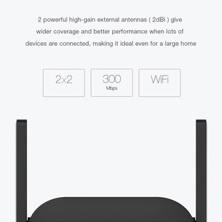New Xiaomi Pro 300M WiFi Amplifier 2.4G WIFI Repeater Extender Signal Boosters