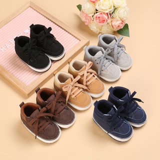 Baby Boys Shoes Newborn Infant Soft Sole Non-Slip Crib Sneakers First Walkers Casual Toddler Walking (1)