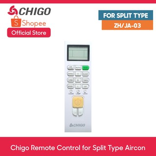 Chigo Remote Control for Split Type Air Conditioner ZH/JA-03