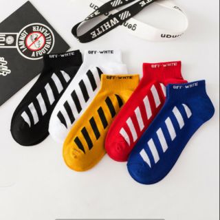 Set Of 5 Korean Ulzzang Sports Ankle Sock For Men/Freesize