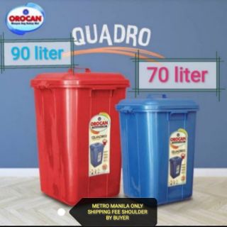orocan drum utility container 90liter quadro (metromanila, sf not include)