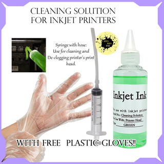 inkjet printer Cleaning Solution 100ml for clogged printhead or cartridges