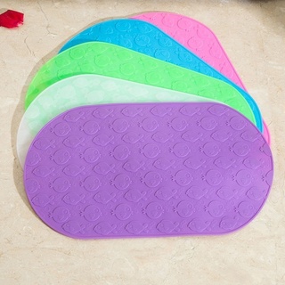 mat for baby❐Baby Anti-Slip Bath Mat 41*24.5cm Seat Powerful Suction Silicone Non-Toxic Tu