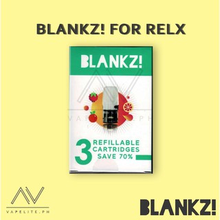 BLANKZ! - Refillable Pods - RELX Classic & Infinity