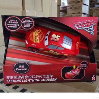 Racing Story Talking Lightning McQueen Toys Chinese Vocal Boy Car Toy Gift FCR02