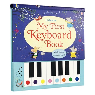 English original My first piano book music voice book USBorne My First Keyboard