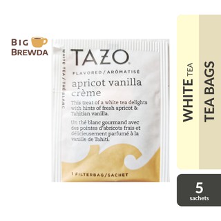 Tazo Apricot Vanilla Creme White Tea Bags - 5s