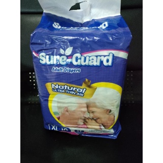sureguard adult diaper size XL tape type