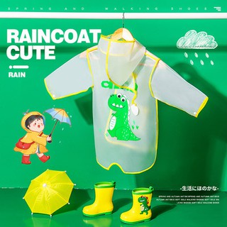 げぉChildren raincoat girl 2021 waterproof boy kindergarten poncho children Boy Boy bucket baby rain s