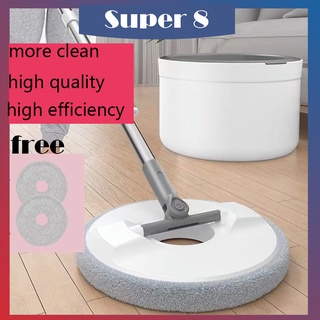 Mop With Spinner and Squeezer Mop For Floor Magic Spin Mop Bucket Tornado Falt Mop Rotating Turbo (9)