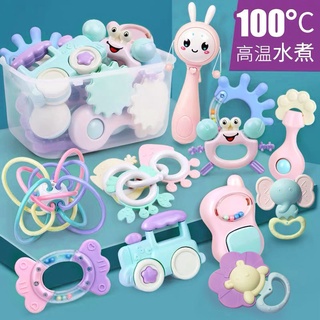 Baby toys 0-1 years old can be boiled and can chew teether Baby 3-6-12 months old boys and girls baby rattleqstarsea.ph