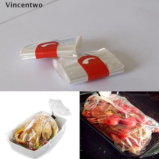 Vincentwo 10PCS Heat Resistance Nylon-Blend Slow Cooker Liner Roasting Turkey Bag PH