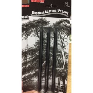 Woodless charcoal pencil