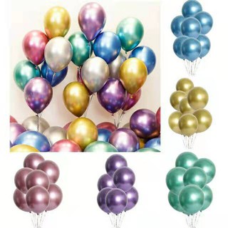 size6 Chrome Balloon By 25pcs/pack