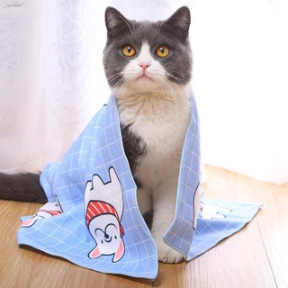 ◑Cute Design Highly Asorbent Fast Drying Microfibre Pet Towel for Cat and Dog