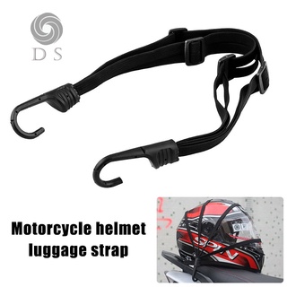 motorcycle bag℗Motorcycle Retractable Helmet Luggage Elastic Rope Strap Net Holder Hook Buckle Univ