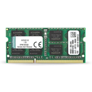 Kingston ValueRAM 8GB 1600MHz PC3L-12800 Laptop Memory SODIMM