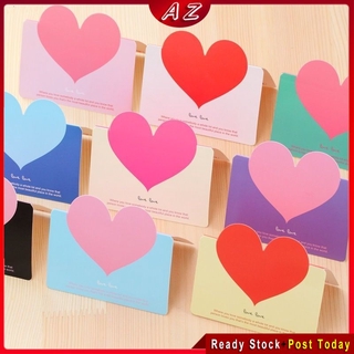 GiftsAZ Love Wishing Card Romantic Valentine's Day Gift Greeting Card Message Cards Love Greeting Ca