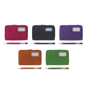 Portable Bank Book Cosmetic Pouch Multi-Pouch