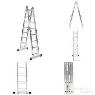 Aluminum multi purpose ladder