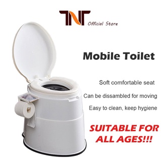 Home & Living Portable Toilet Adult Children Plastic Toilet Multifunctional TNT Plastic Mobile Toile