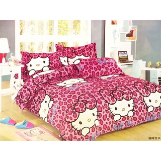 Hello Kitty Bed Sheet 3IN1/4IN1/5IN1/6IN1