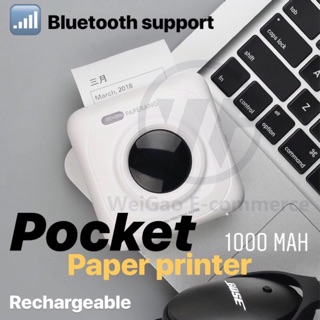 COD✅Paperang Pocket Printer Mini Printer Bluetooth Wireless