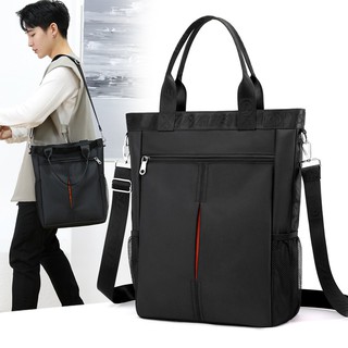 ♝♀Japan Fashion Tote&Shoulder Bag Nylon Waterproof Big Capacity Men Shoulder Tote Briefcase for Birt