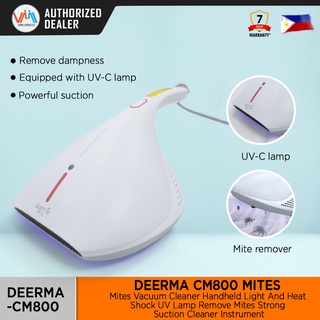 Deerma CM800/CM1900 Mites Vacuum Cleaner Handheld And Heat Shock UV Lamp Remove Mites VMI DIRECT