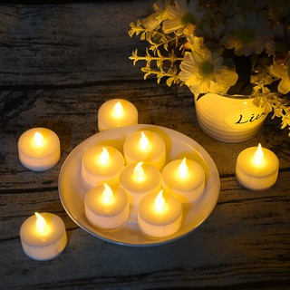 12PCS Electronic Flameless LED tea light Candles Battery-Powered For Party Wedding Decor (5)