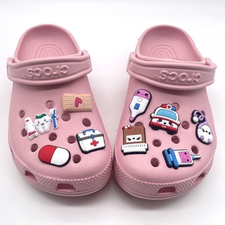 【9 pcs】Cartoon Medical jibbitz Set Shoe charms Crocs Shoe Accessories jibbitz set for crocs Croc accessories