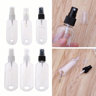 ONE Portable Alcohol Spray Bottle Empty Hand Sanitizer Empty Holder Hook Keychain (2)