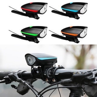 Bike Horn Bike Light USB Rechargeable LED Bicycle Headlight Horn