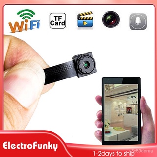 Wireless Spy Tiny IP WIFI Mini DIY Pinhole Hidden Audio Video Camera Micro DVR t9Y4