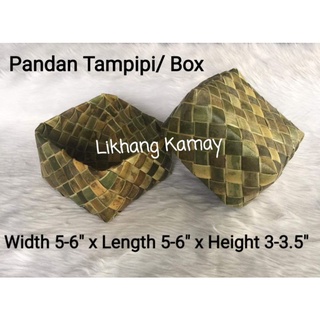Likhang Kamay Native Pandan Tampipi Box Packaging Gift Box