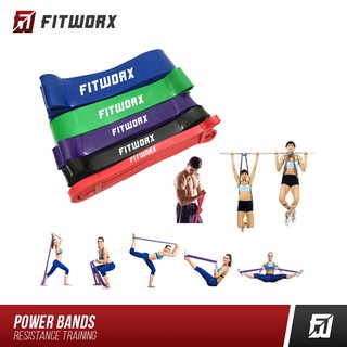 Fitworx Power Bands Resistance Band Yoga Flex bands body Fitness Resistance Rubber loop Band