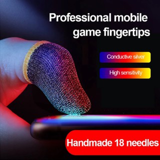 mobilesmobile game◆☢Gaming Gloves PUBG Mobile Phone Game Touch Screen Thumbs Finger Sleeve Sweat Pro